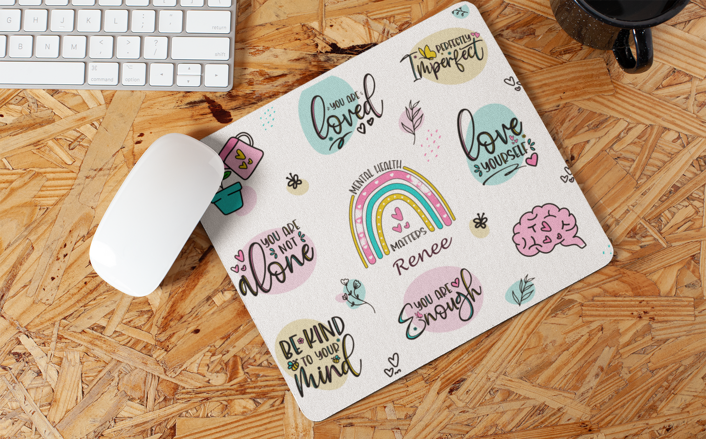 You are enough-Customisable Desk Mats