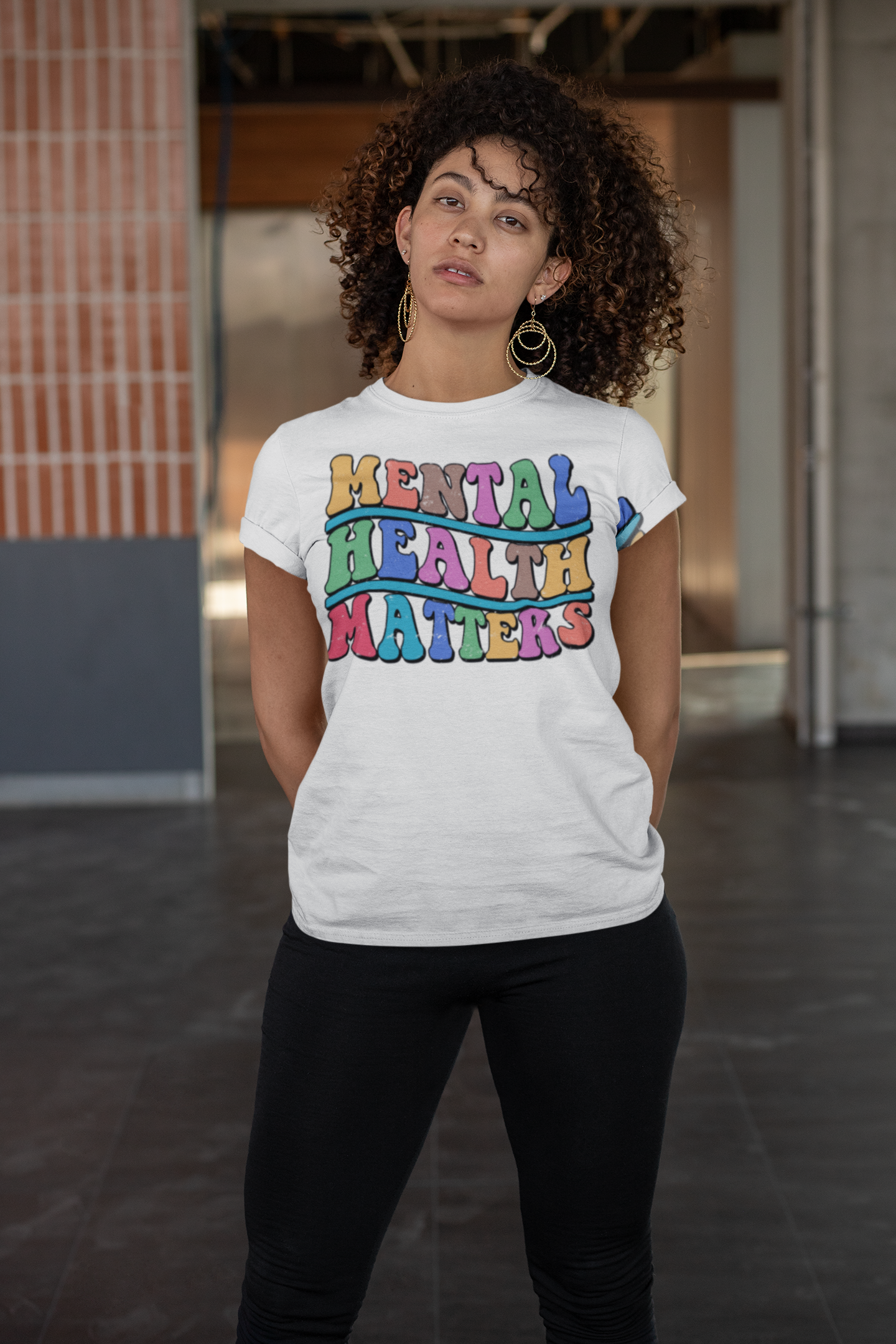 Mental Health Matters-Heavy Cotton Tee