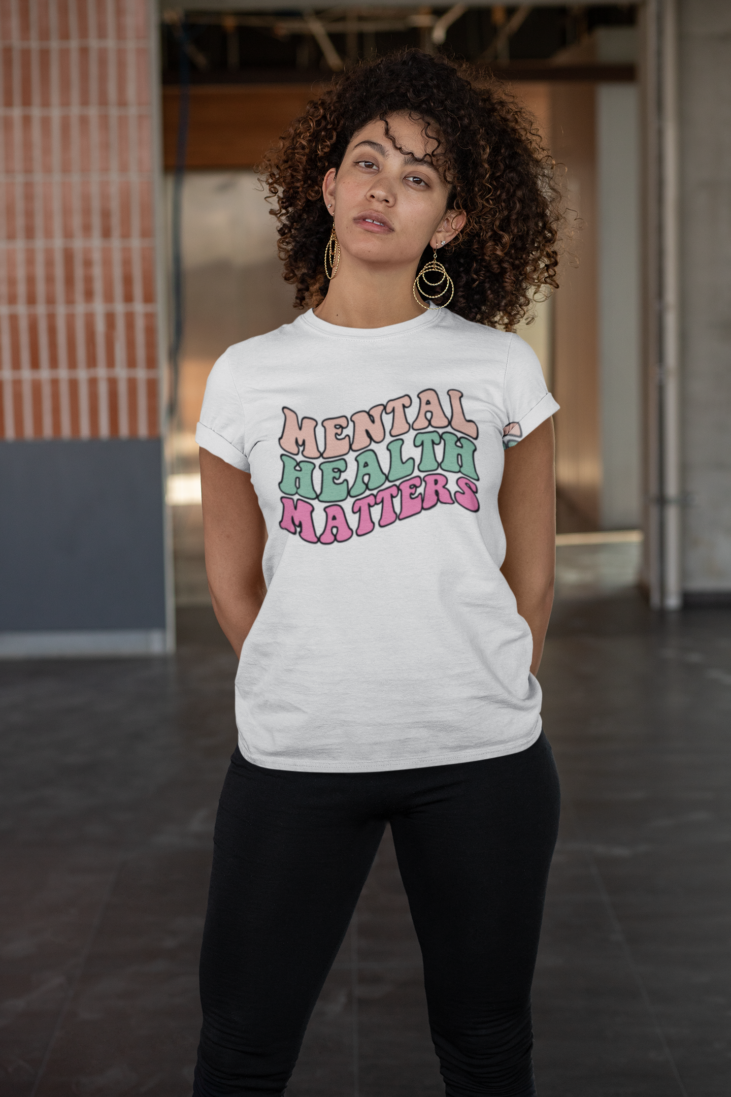 Mental Health Matters-Heavy Cotton Tee