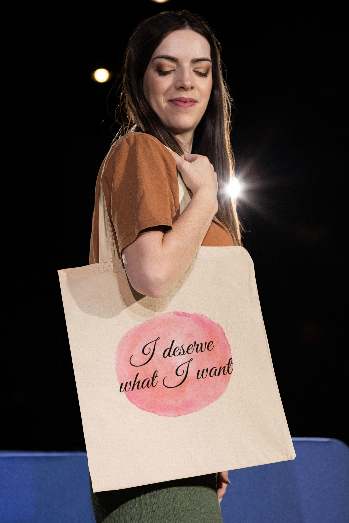 I Deserve what i want -Custom Tote Bags