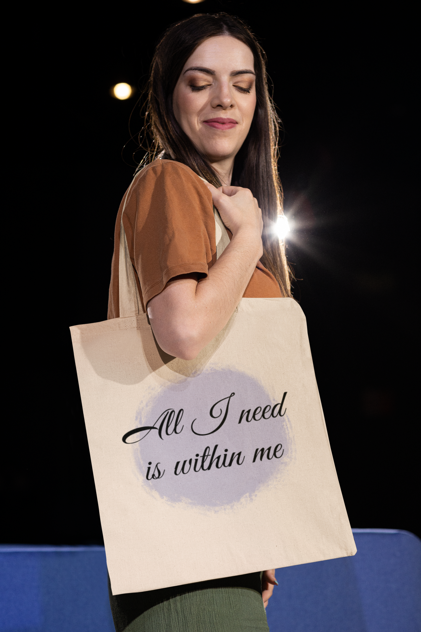 All i need is within me-Custom Tote Bags