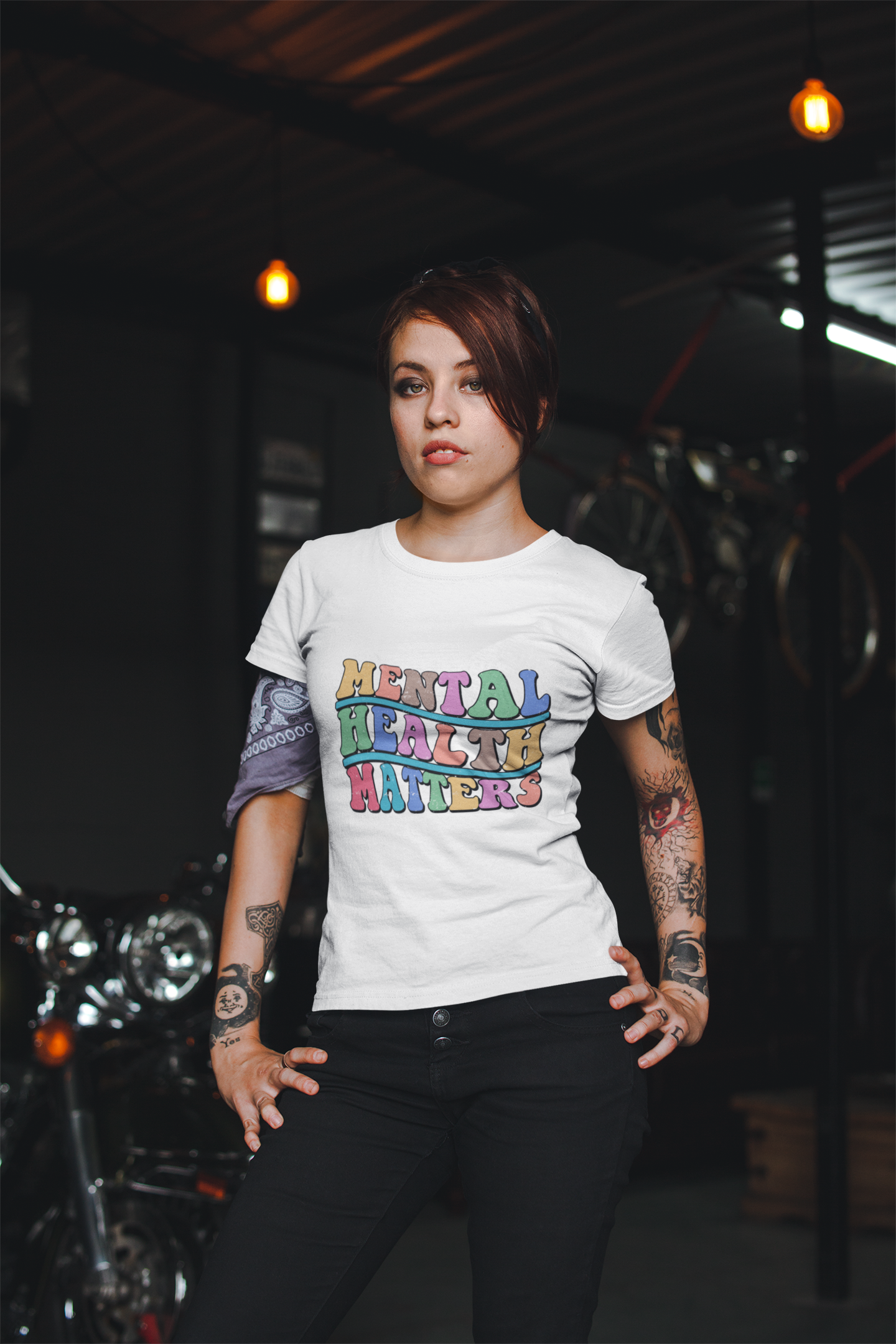 Mental Health Matters-Heavy Cotton Tee