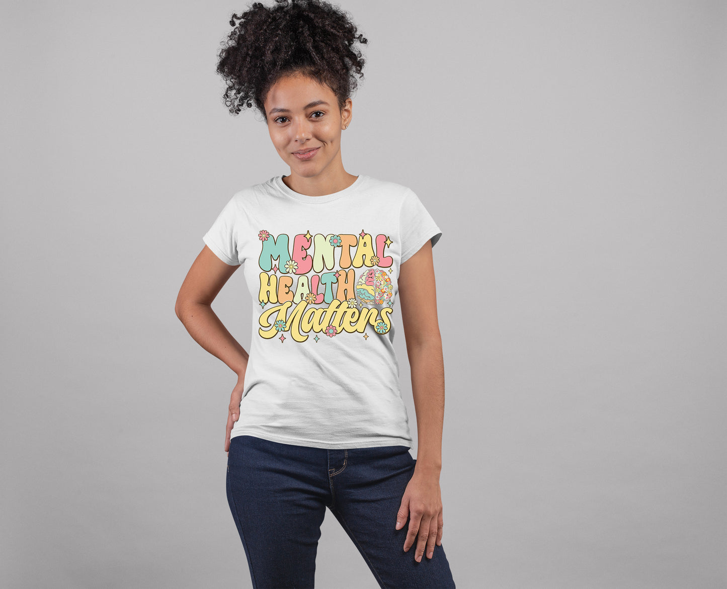 Mental Health Matters-Heavy Cotton Tee