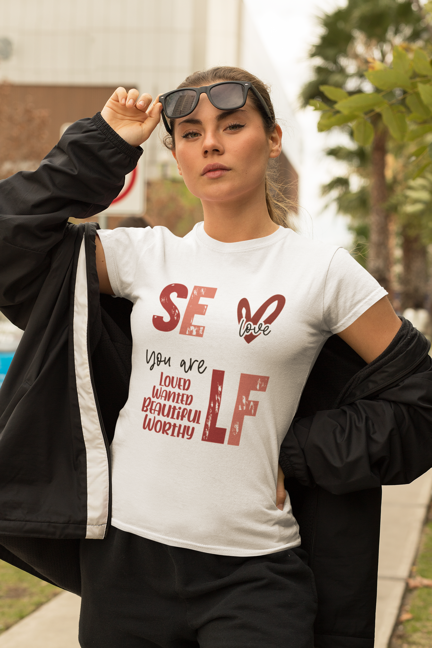 Self Love Inspirational Unisex Heavy Cotton Tee