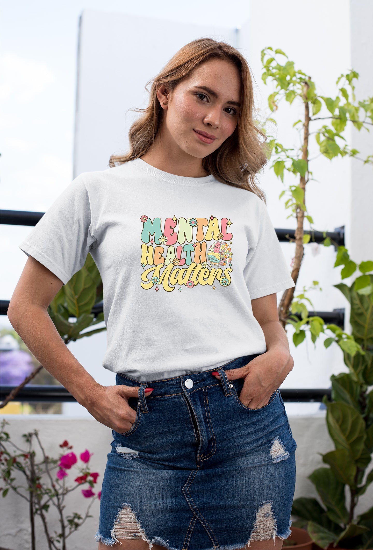 Mental Health Matters-Heavy Cotton Tee