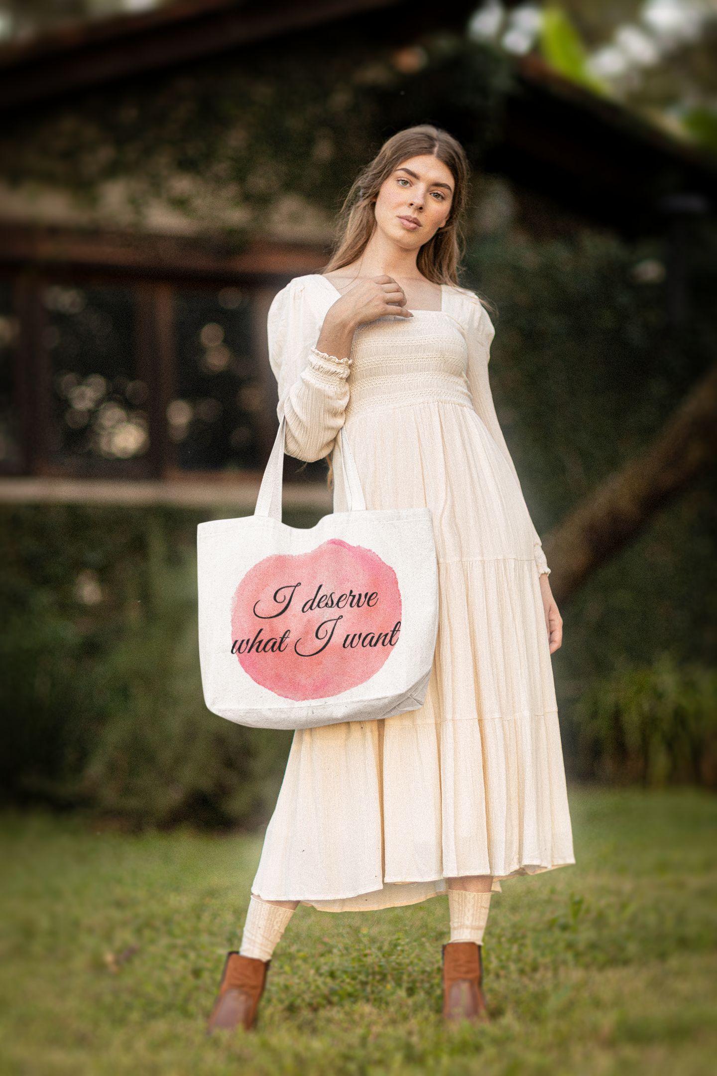 I Deserve what i want -Custom Tote Bags