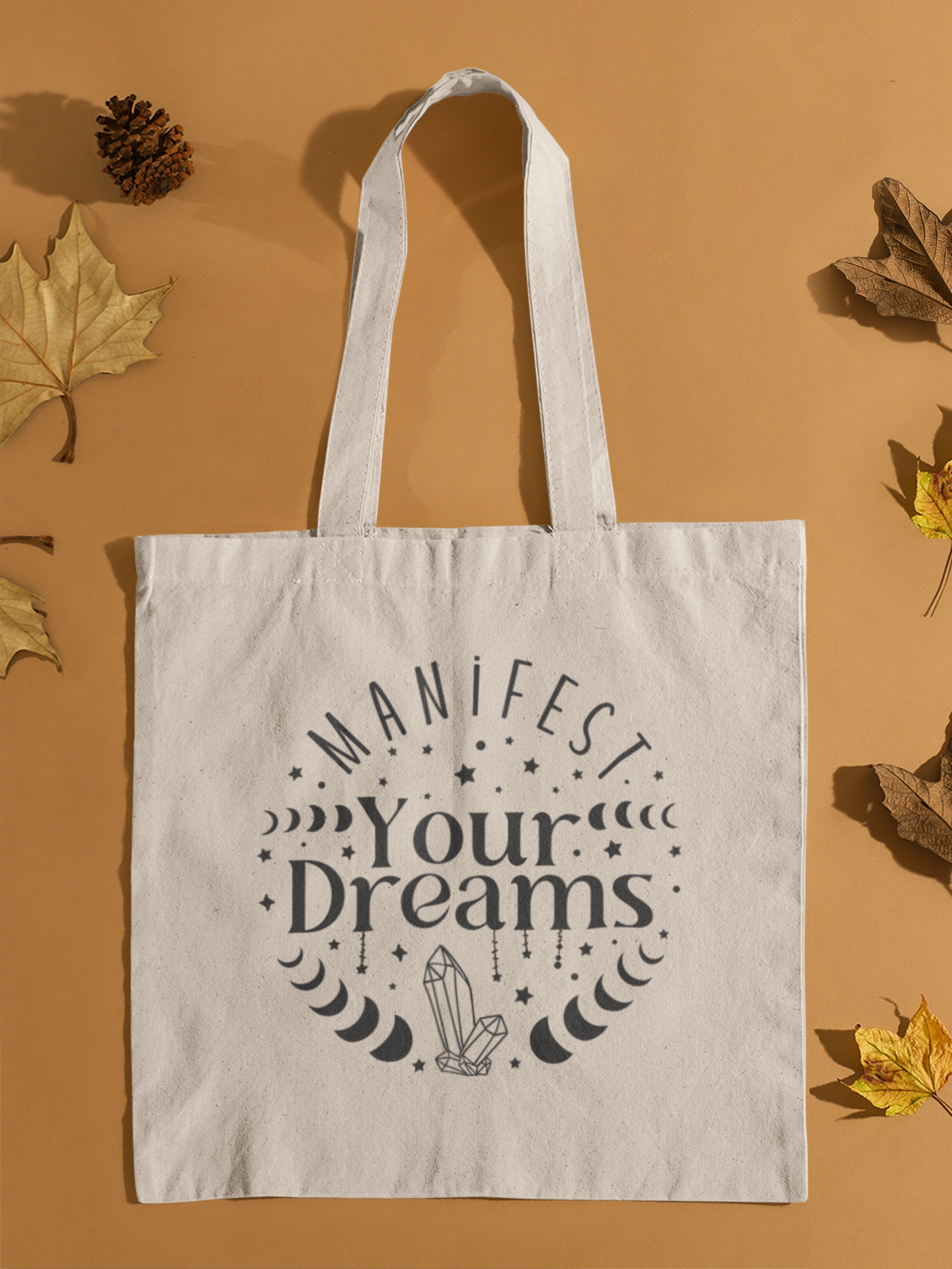 Manifest your dreams Cotton Canvas Tote Bag