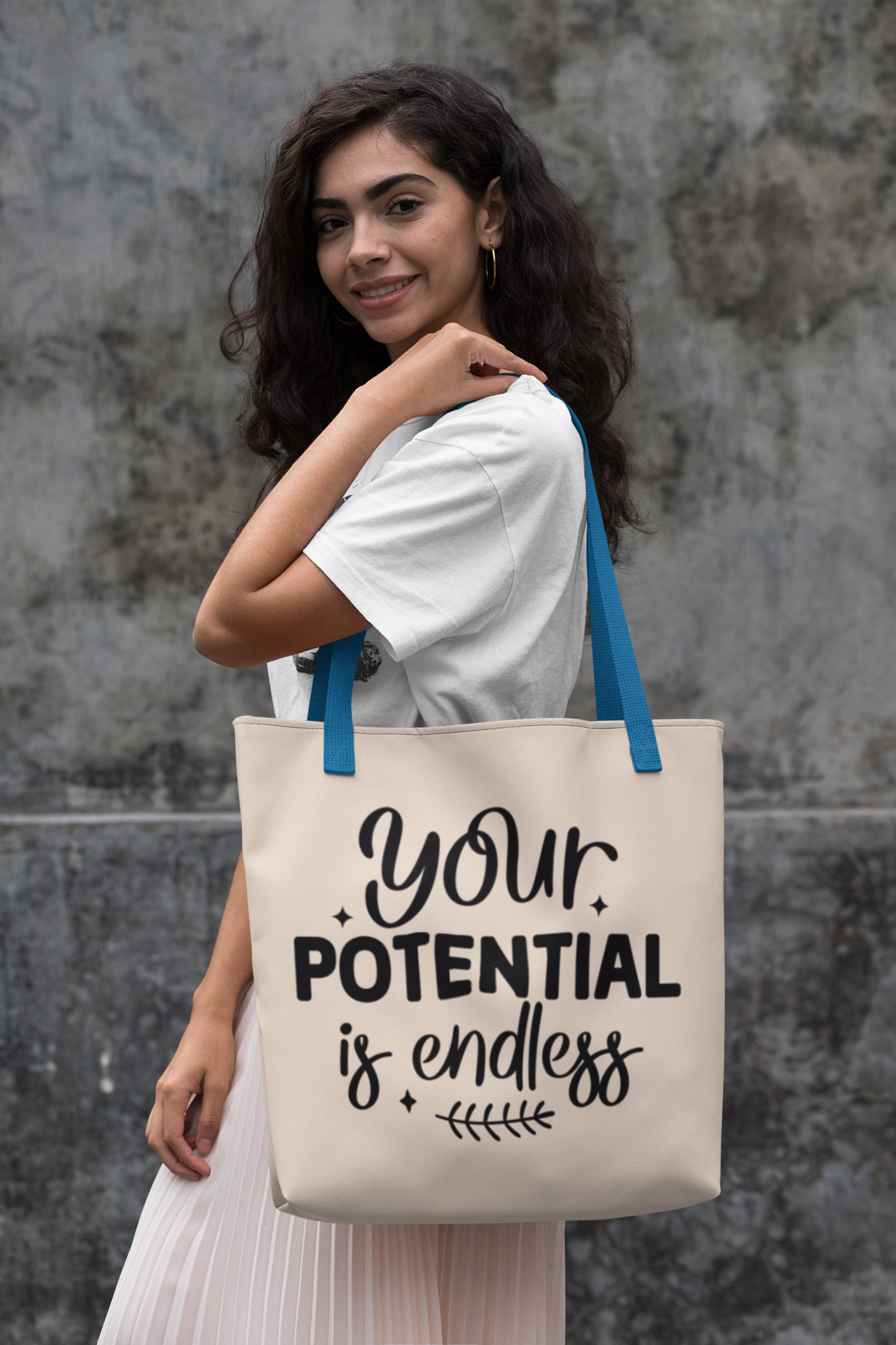 Your potential is endless Cotton Canvas Tote Bag