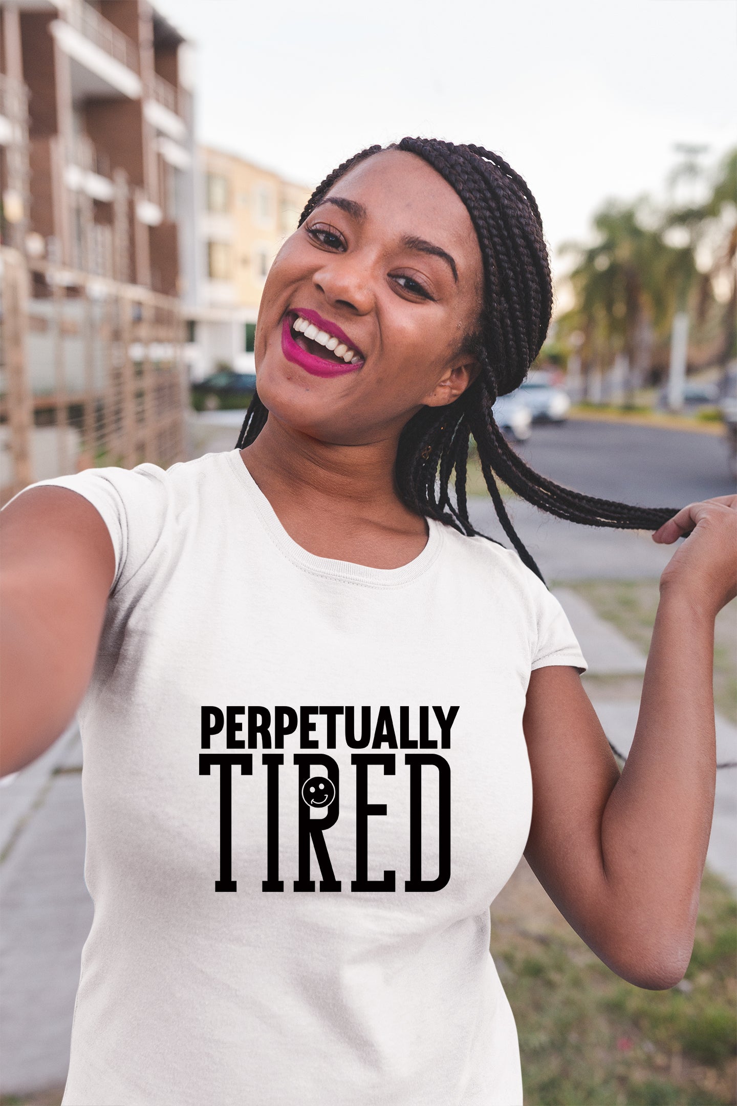 Perpeptually Tired-Embrace Why-Heavy Cotton Tee