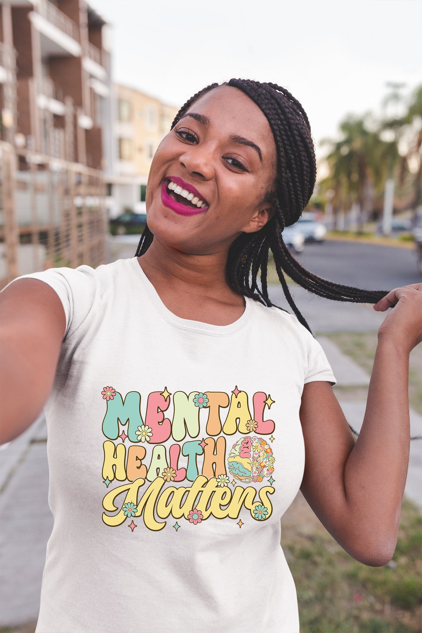 Mental Health Matters-Heavy Cotton Tee