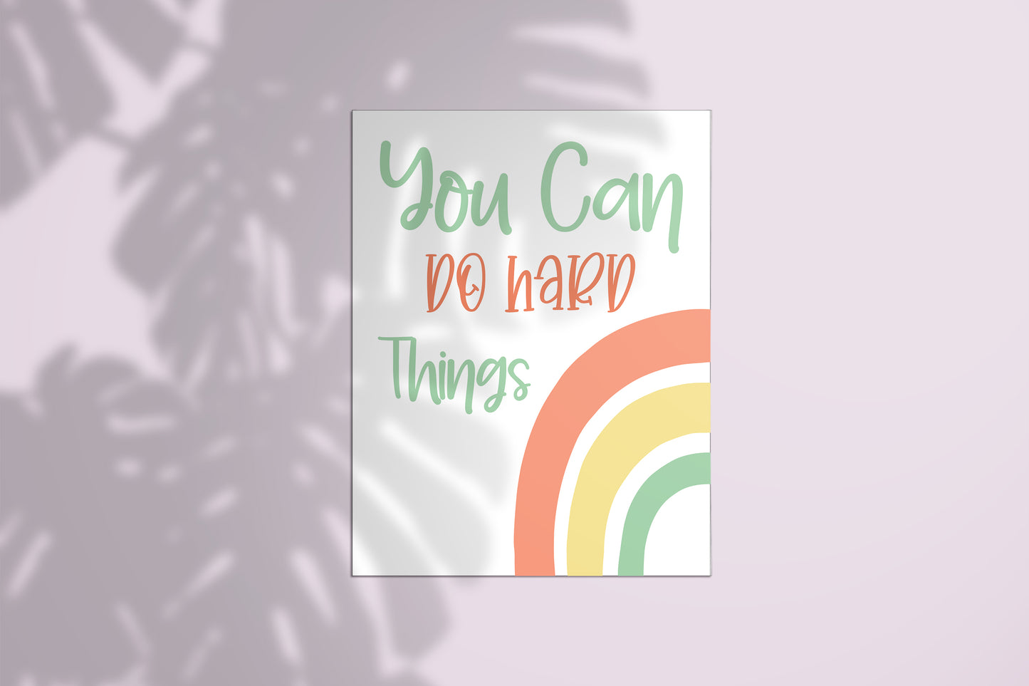 You Can Do Hard Things Posters – Embrace Strength & Resilience