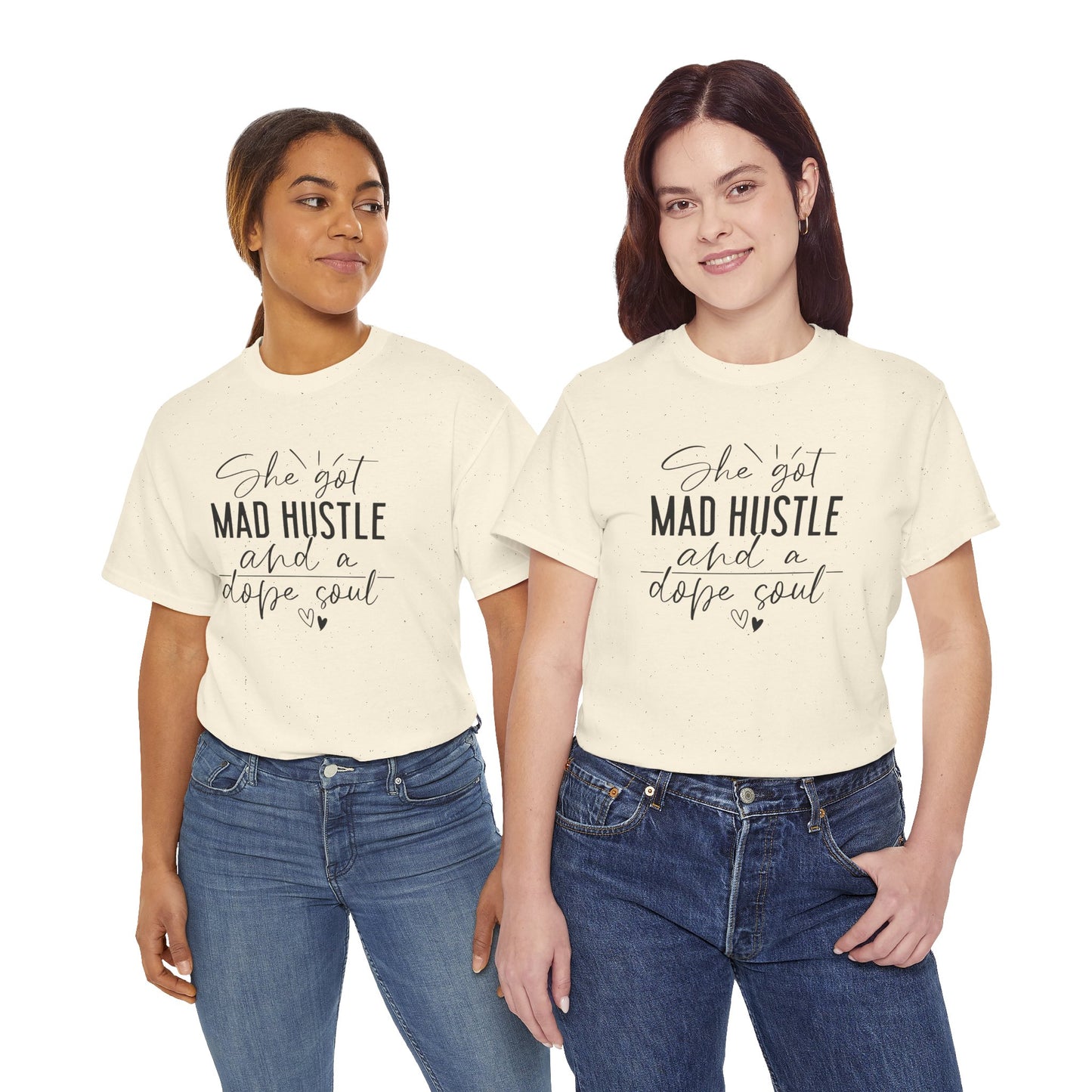 Mad Hustle & Dope Soul Unisex Heavy Cotton Tee