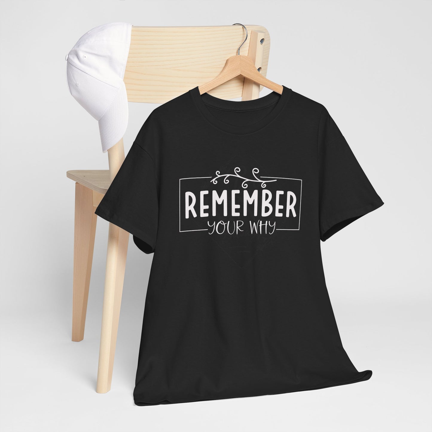 Remember your Why Unisex Heavy Cotton Tee