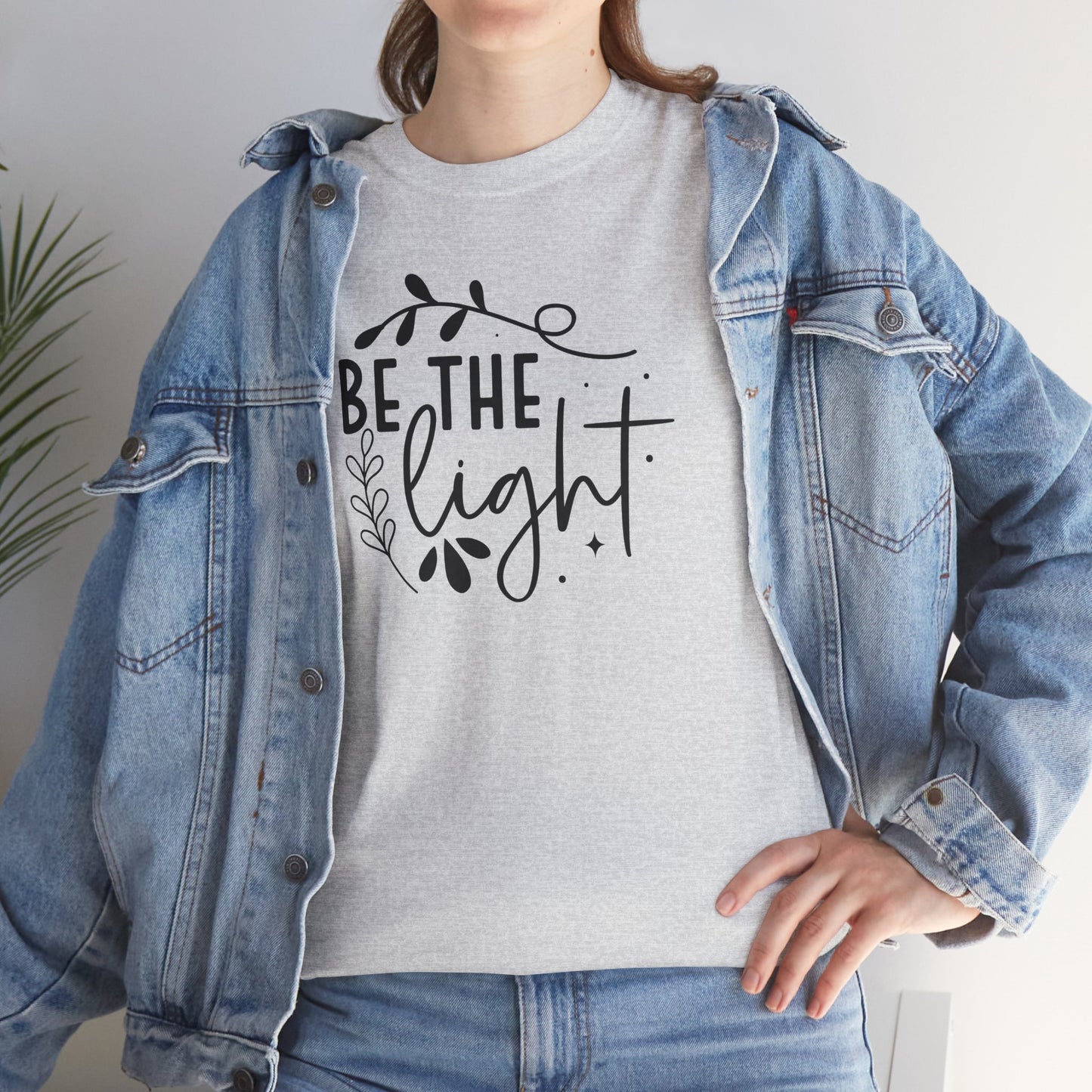 Be the Light Unisex Heavy Cotton Tee
