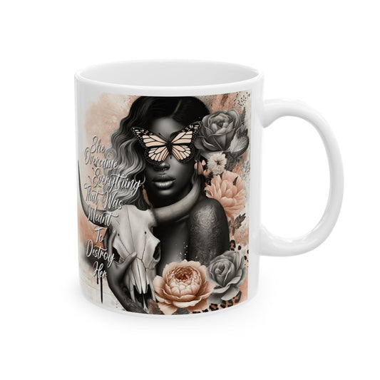 She overcame everything limited Edition Mugs