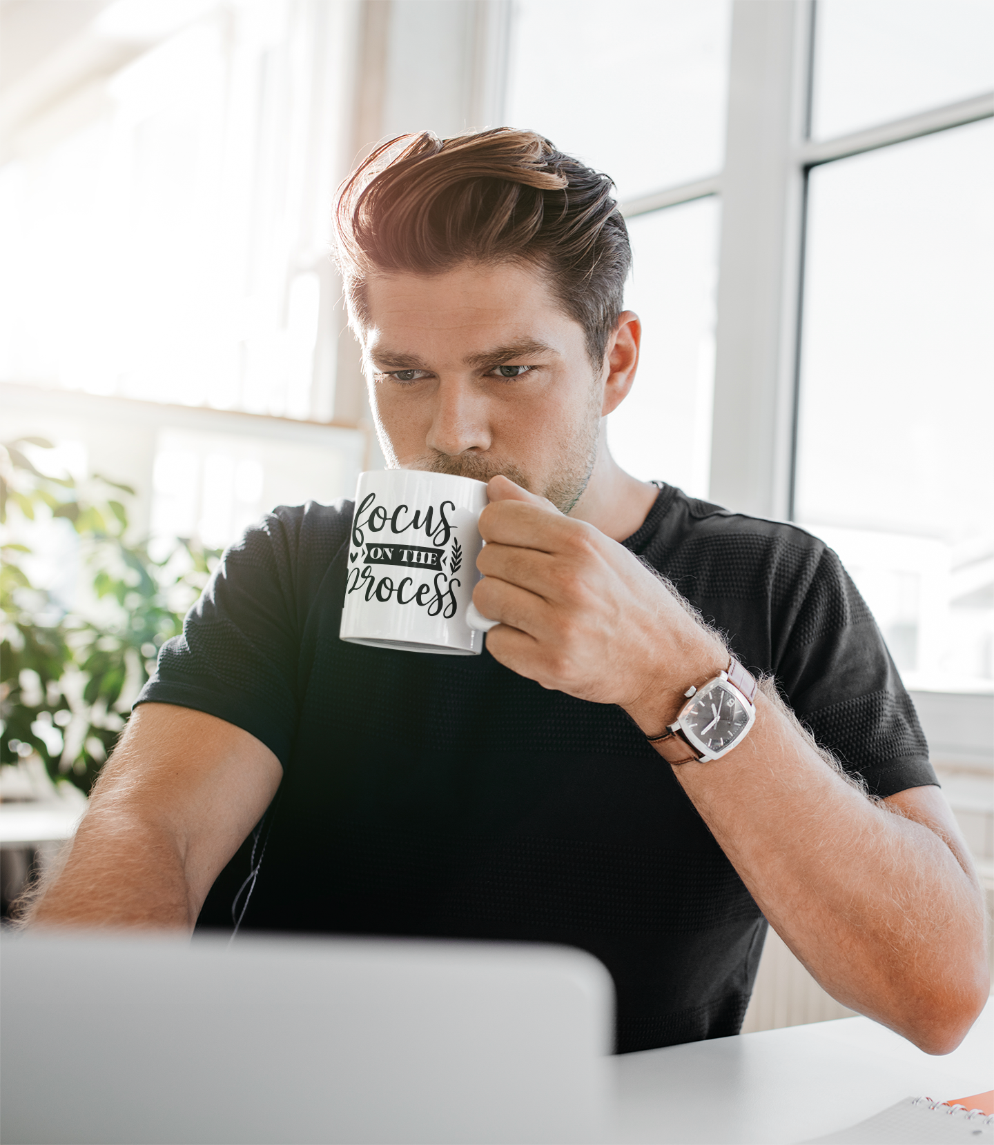 Focus on the process Mug 11oz