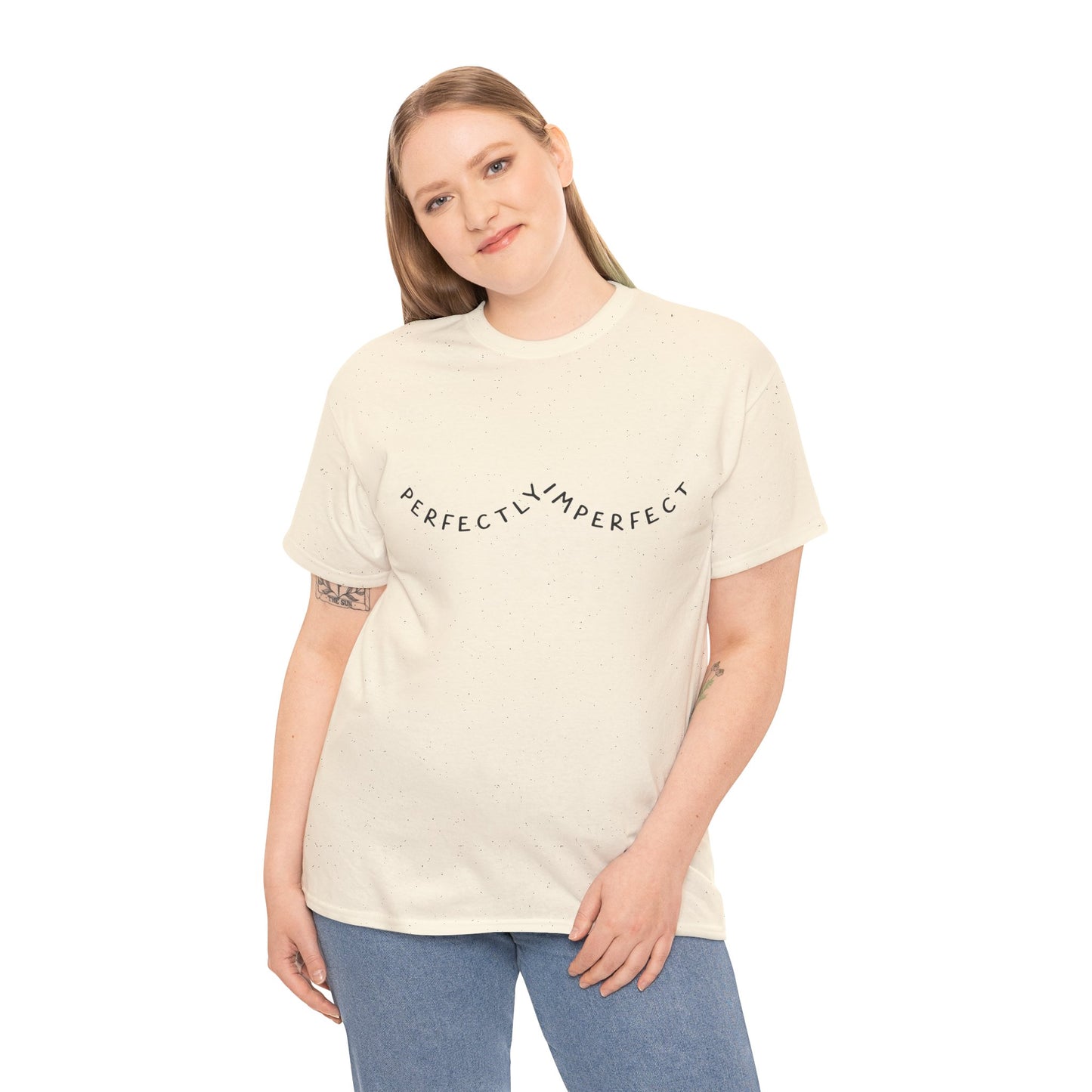 Perfectly Imperfect Unisex Heavy Cotton Tee