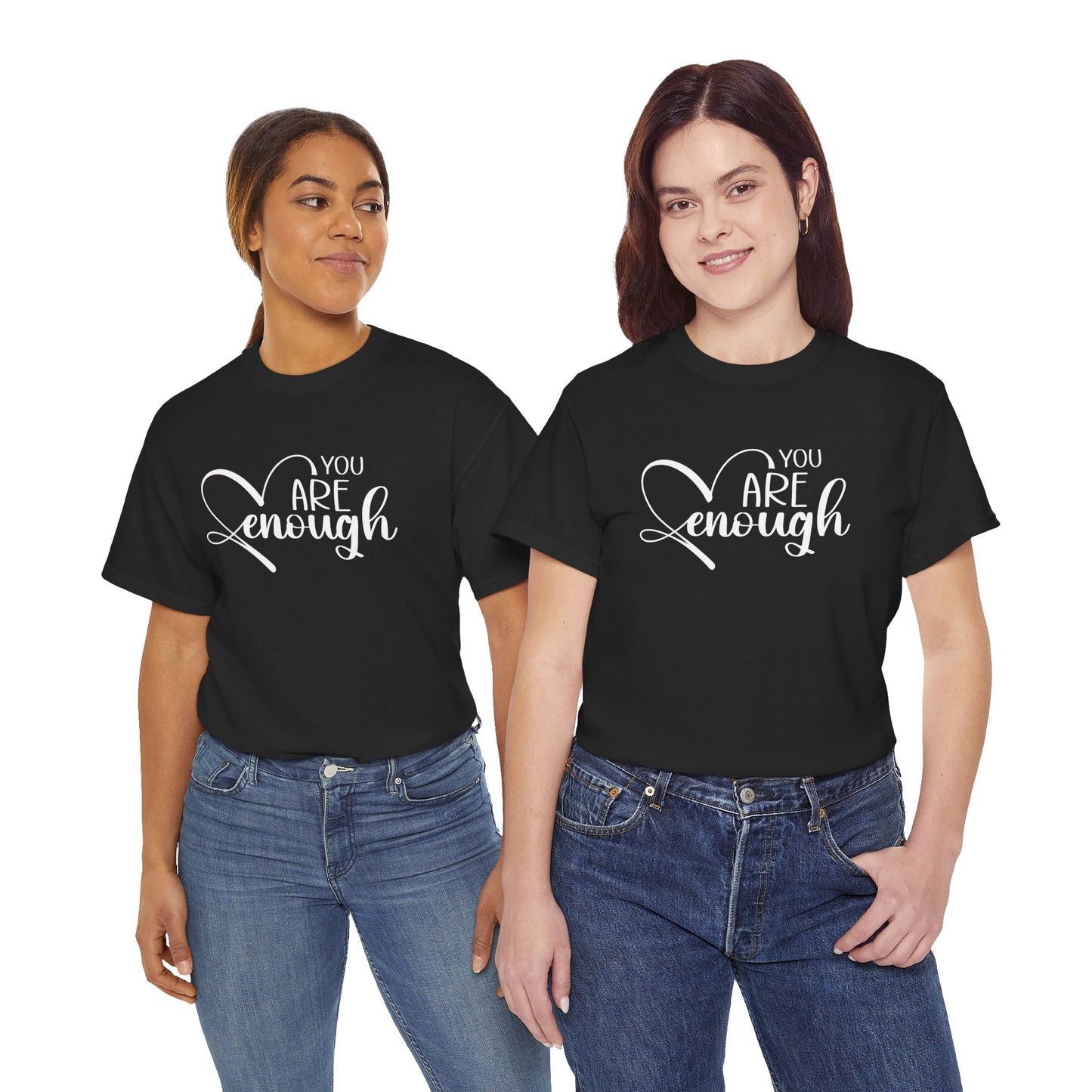 You are enough Unisex Heavy Cotton Tee