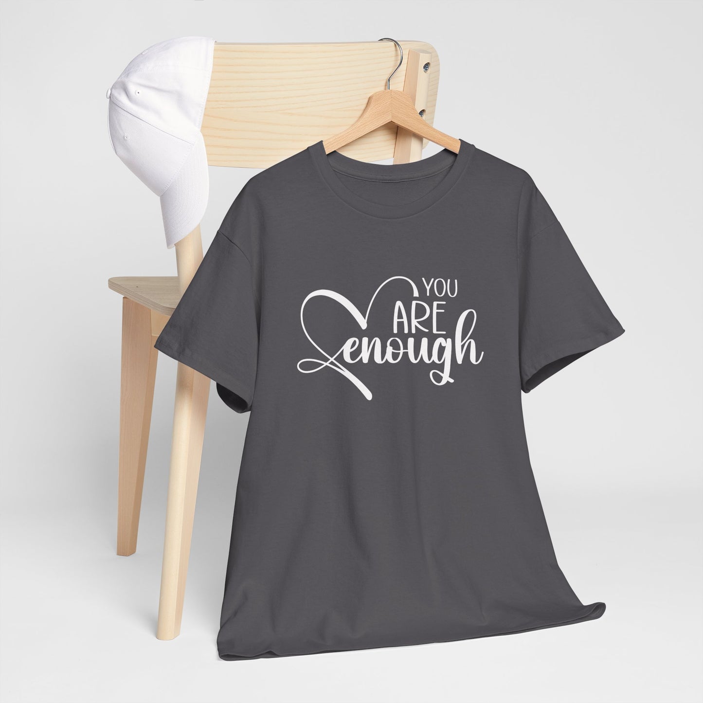 You are enough Unisex Heavy Cotton Tee