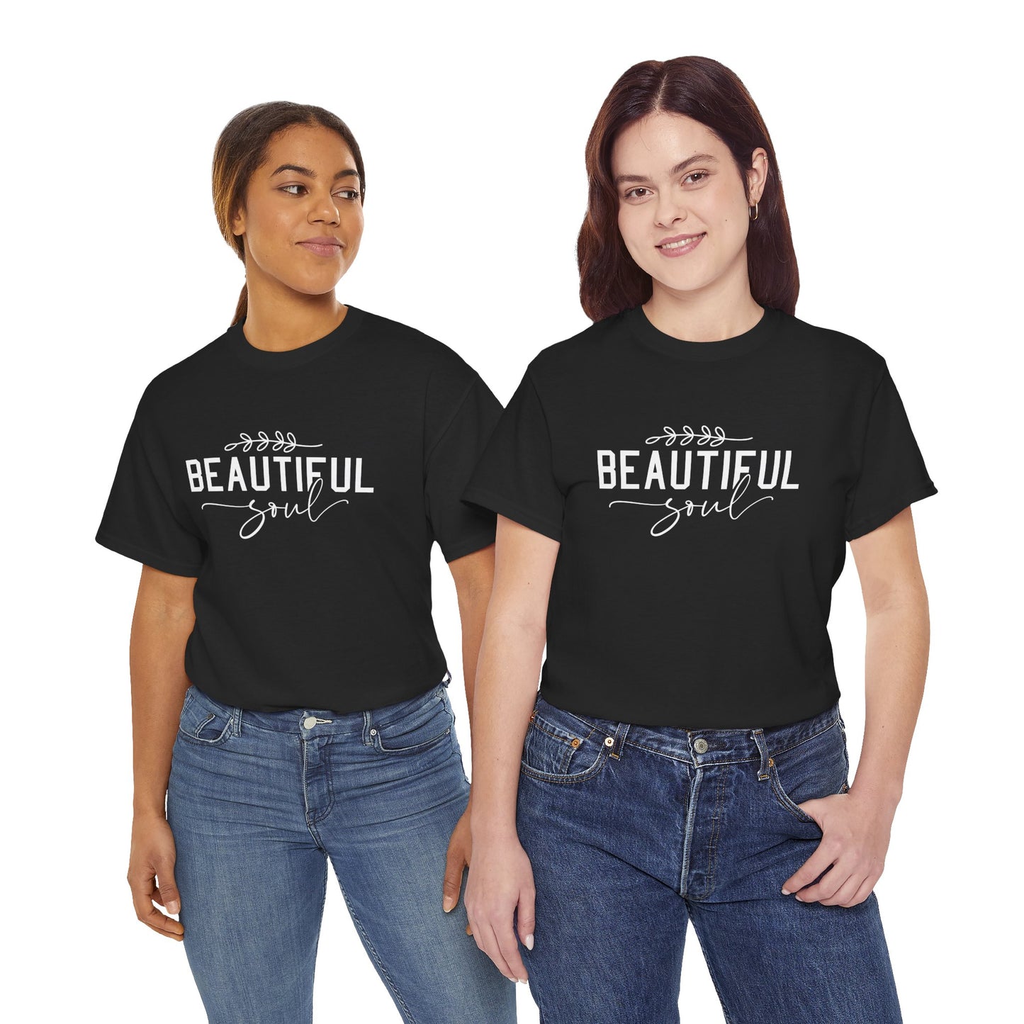 Beautiful Soul Unisex Heavy Cotton Tee - Inspirational Graphic T-Shirt