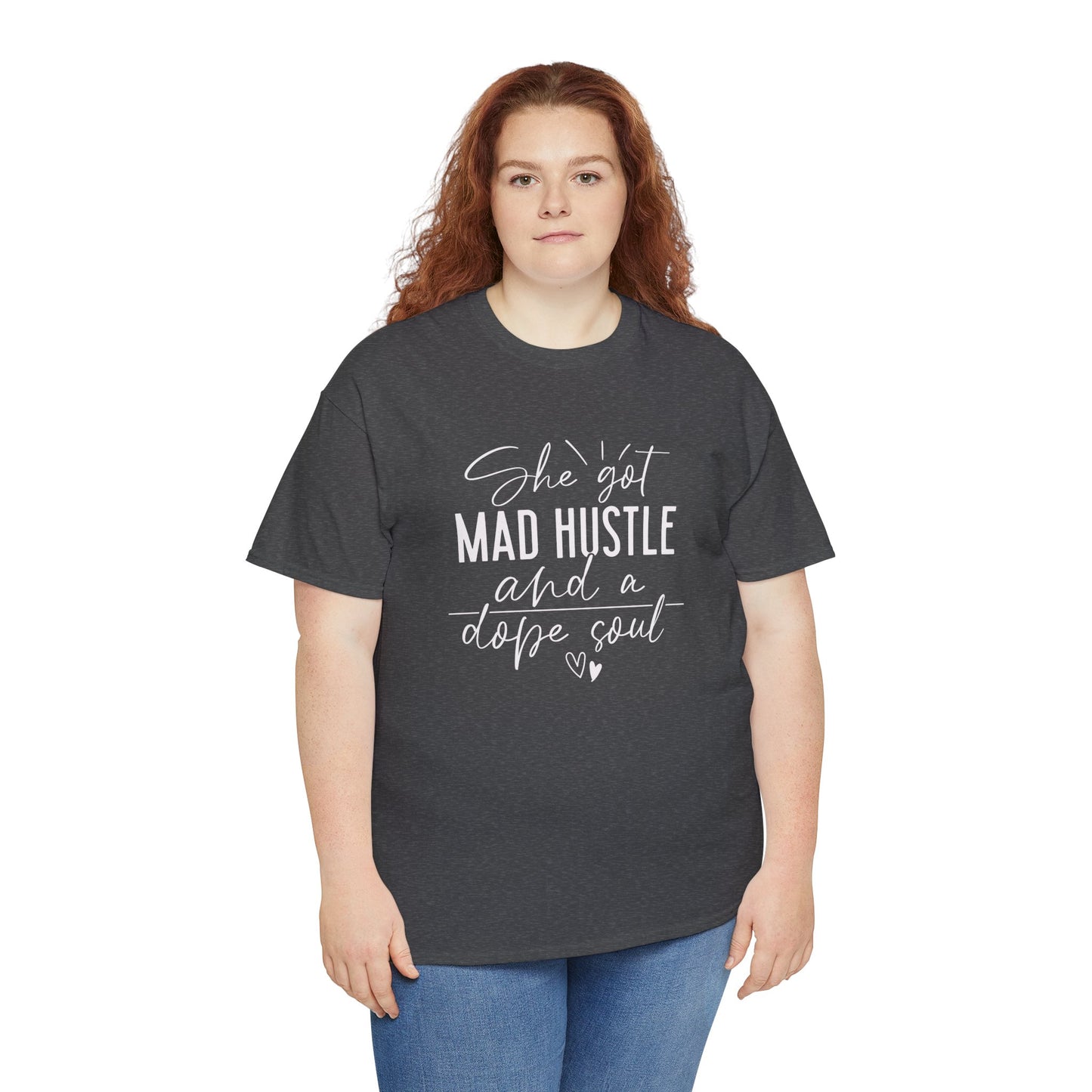 Mad Hustle & Dope Soul Unisex Heavy Cotton Tee