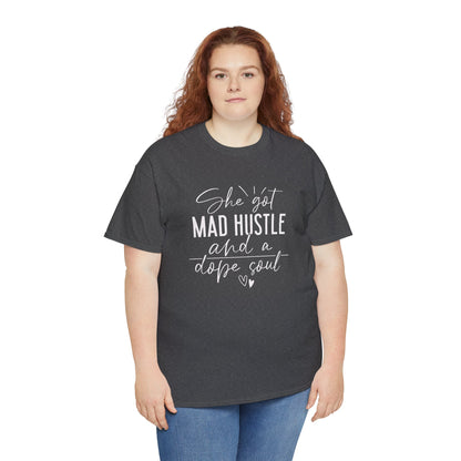 Mad Hustle & Dope Soul Unisex Heavy Cotton Tee