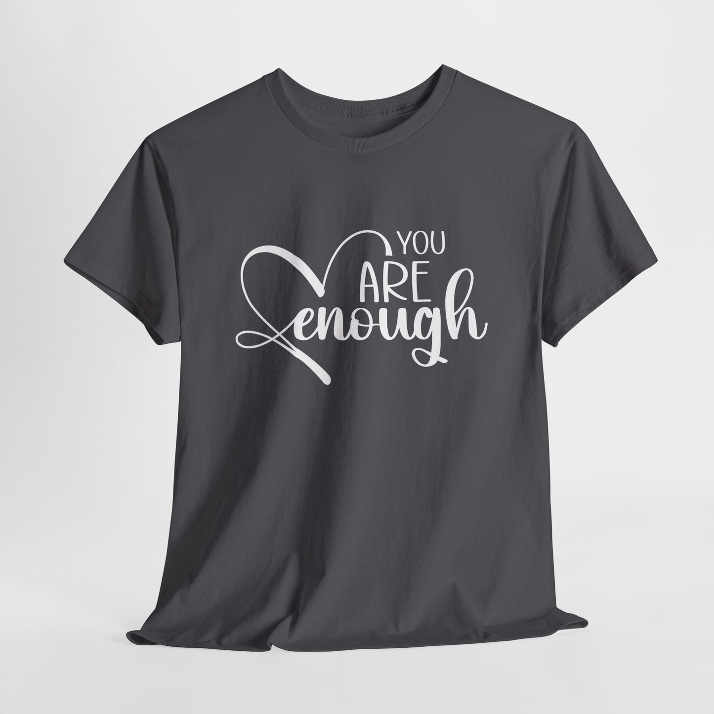 You are enough Unisex Heavy Cotton Tee