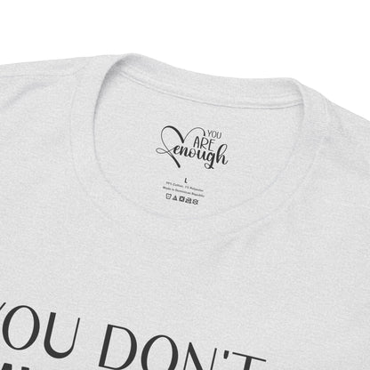 'You Don't Have to Be Perfect-you are enough'-Sleeve+inner print