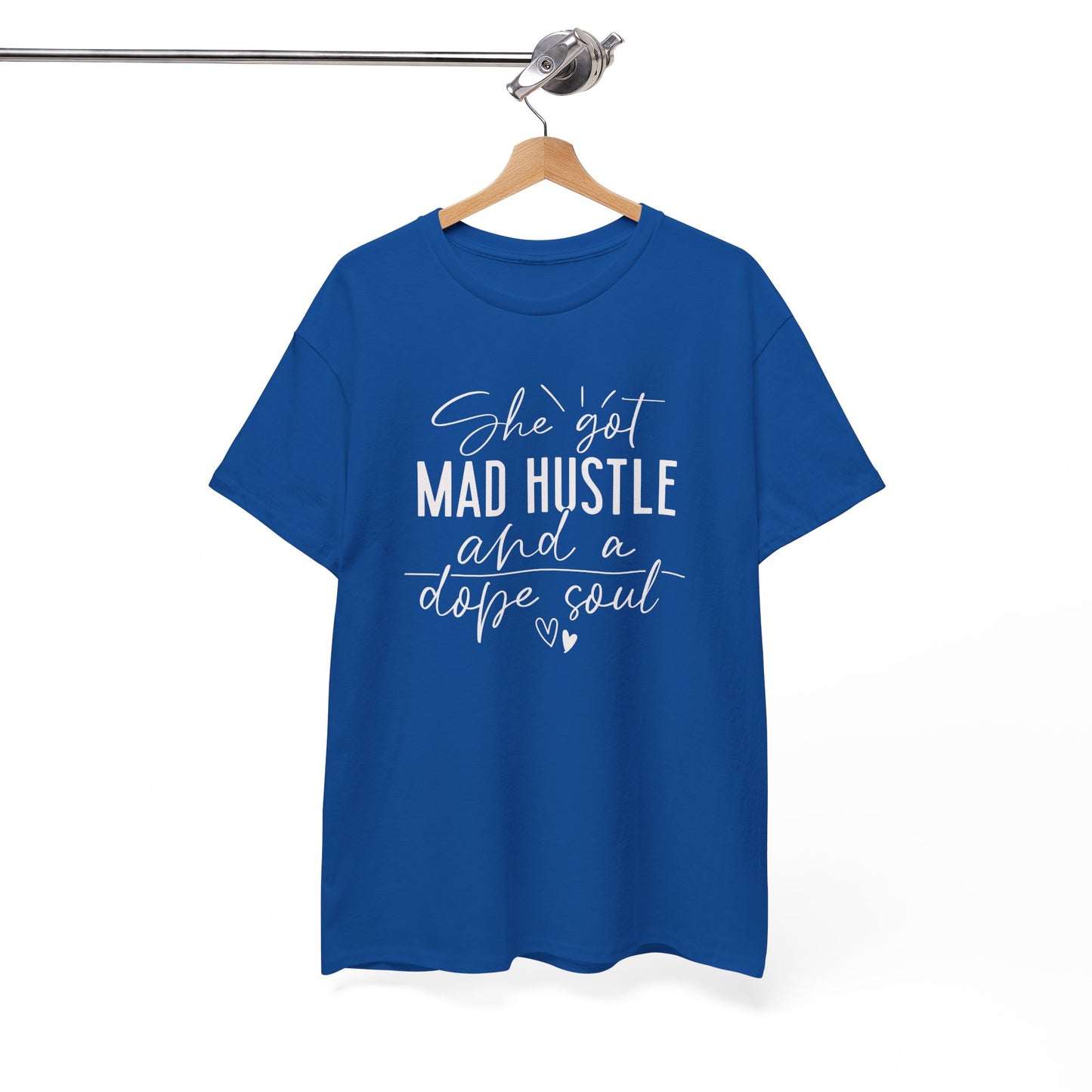 Mad Hustle & Dope Soul Unisex Heavy Cotton Tee