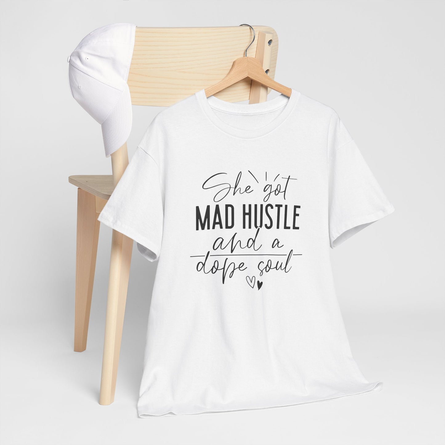 Mad Hustle & Dope Soul Unisex Heavy Cotton Tee