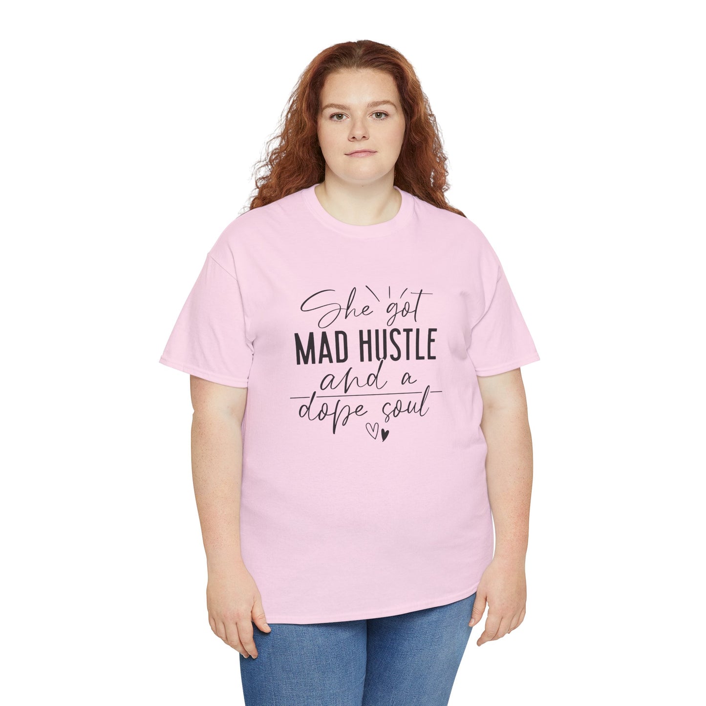 Mad Hustle & Dope Soul Unisex Heavy Cotton Tee