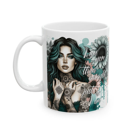 Iam more than Enough as iam Affirmations Mug, (11oz, 15oz)