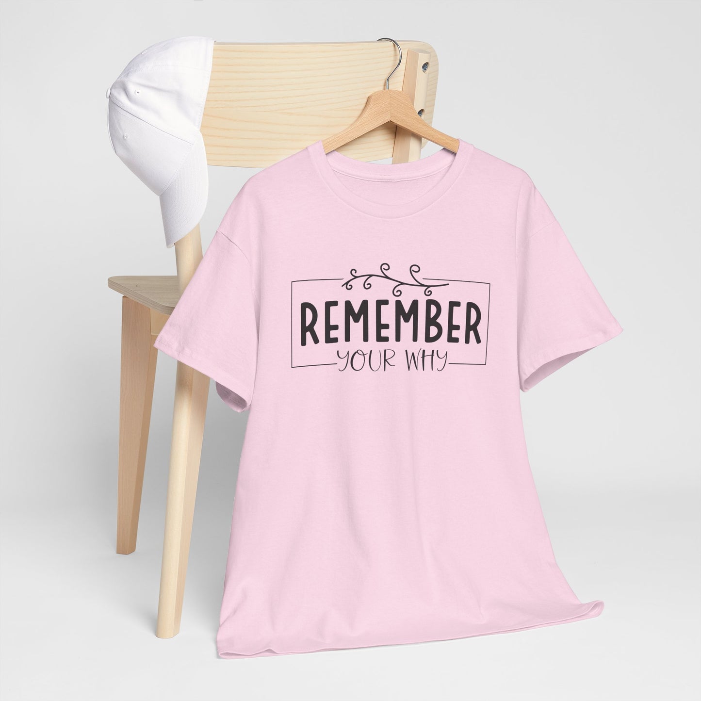 Remember your Why Unisex Heavy Cotton Tee