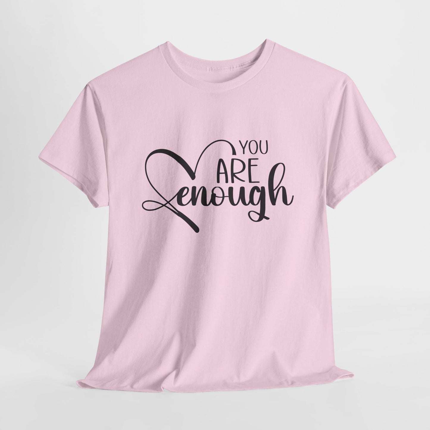 You are enough Unisex Heavy Cotton Tee