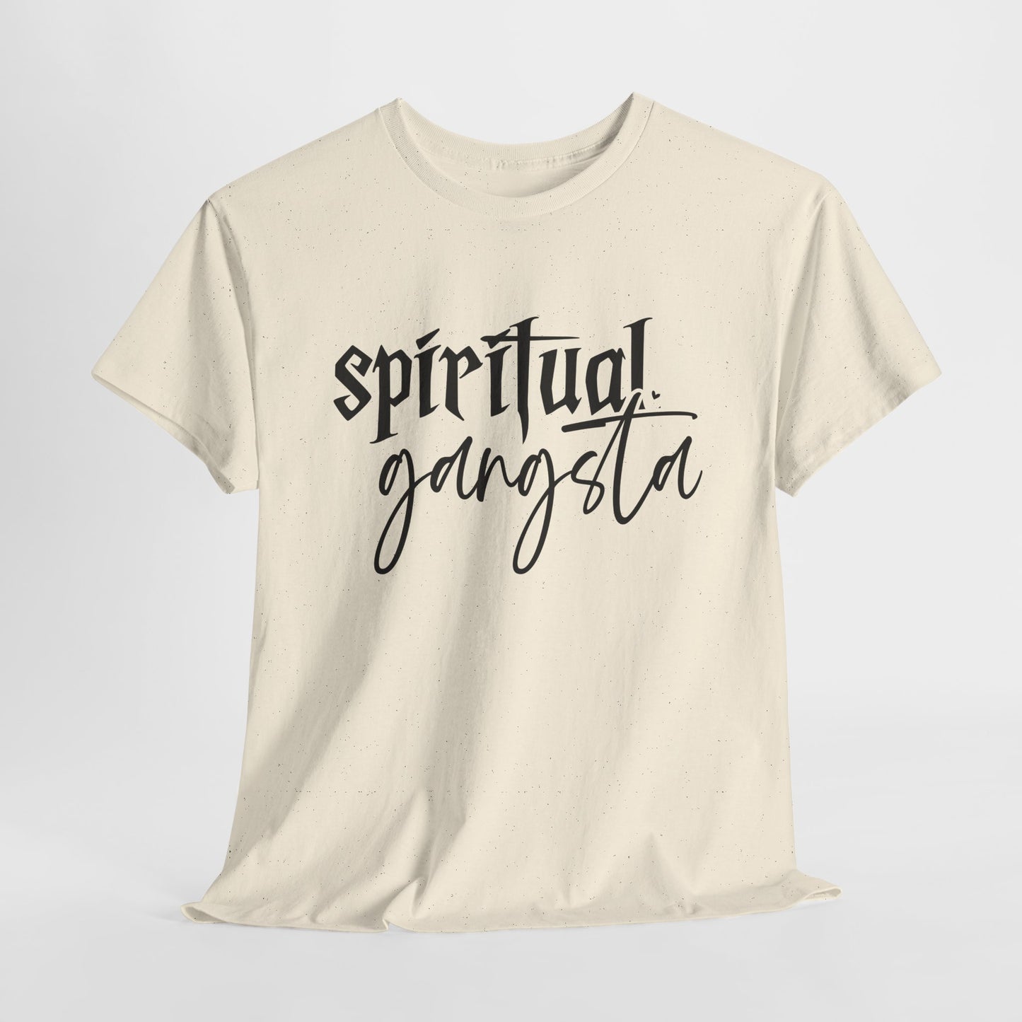 Spiritual gangsta Unisex Heavy Cotton Tee