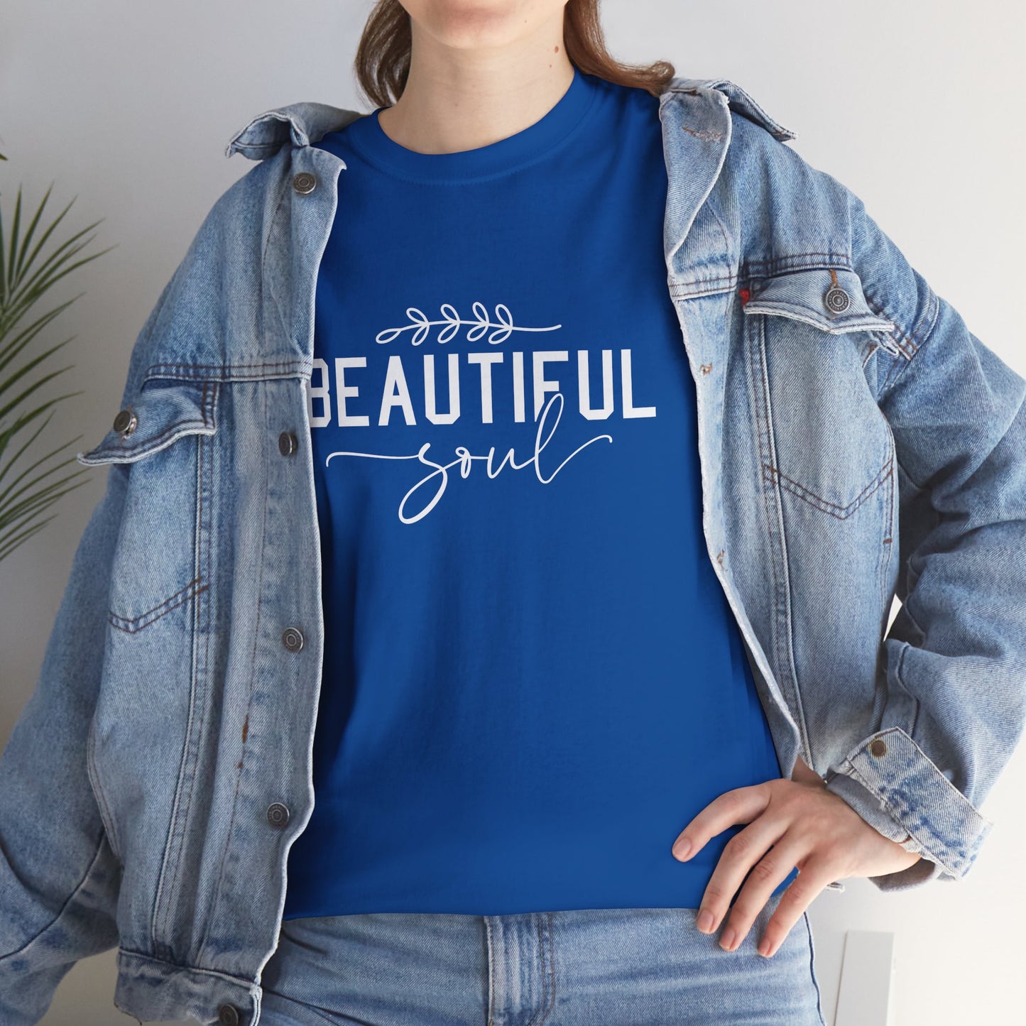 Beautiful Soul Unisex Heavy Cotton Tee - Inspirational Graphic T-Shirt