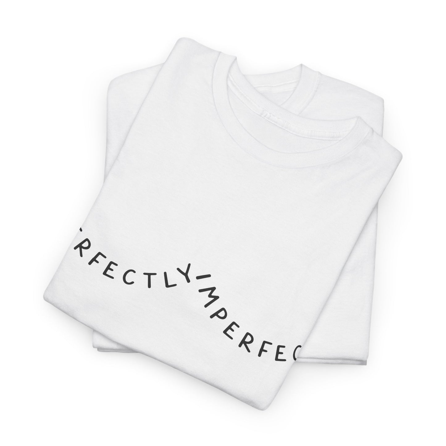 Perfectly Imperfect Unisex Heavy Cotton Tee