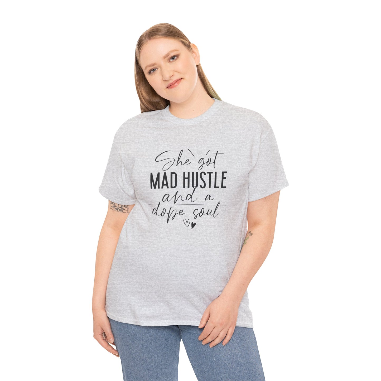 Mad Hustle & Dope Soul Unisex Heavy Cotton Tee