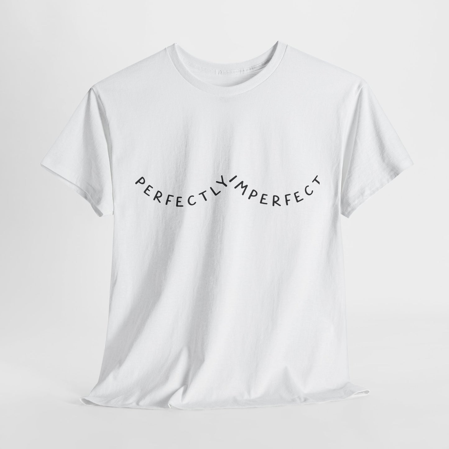 Perfectly Imperfect Unisex Heavy Cotton Tee