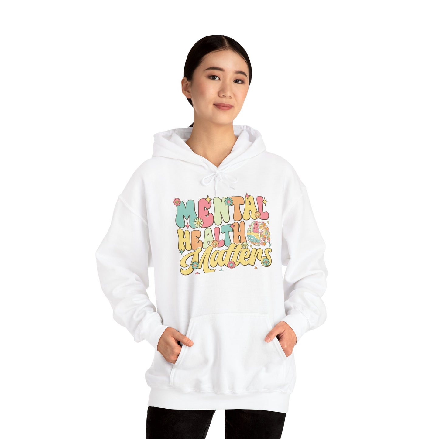 Mental Health Matters-Unisex Heavy Blend™Hoodie