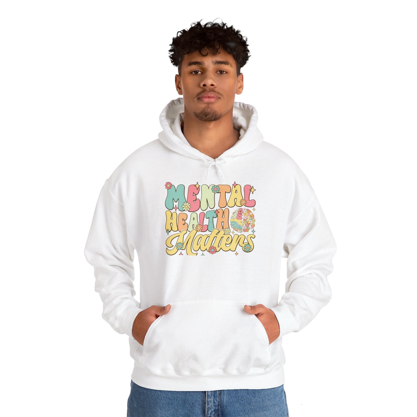 Mental Health Matters-Unisex Heavy Blend™Hoodie