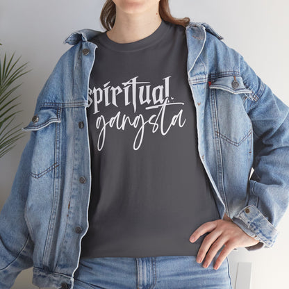 Spiritual gangsta Unisex Heavy Cotton Tee