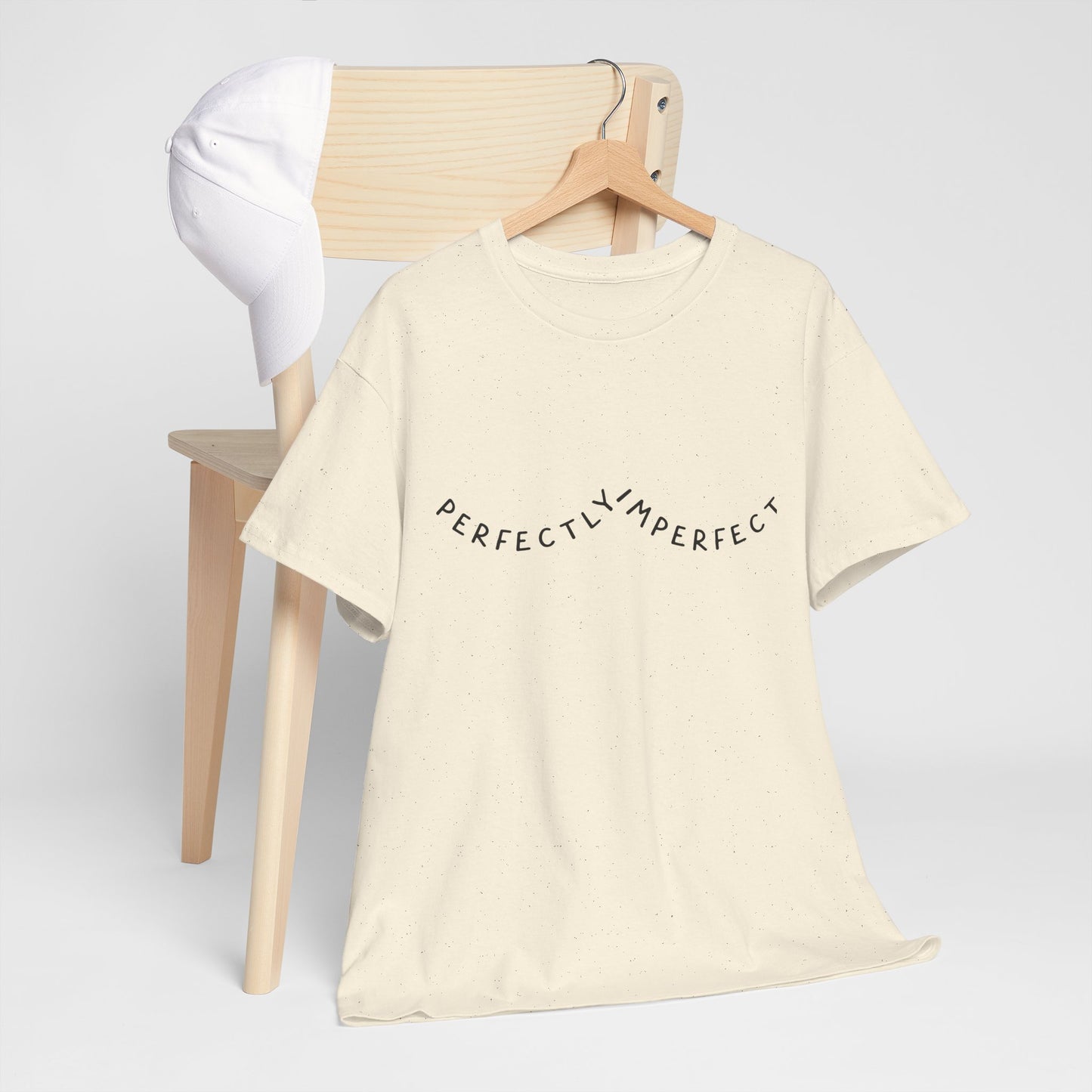 Perfectly Imperfect Unisex Heavy Cotton Tee