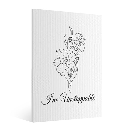 "I'm Unstoppable" Posters – Ignite Your Inner Power