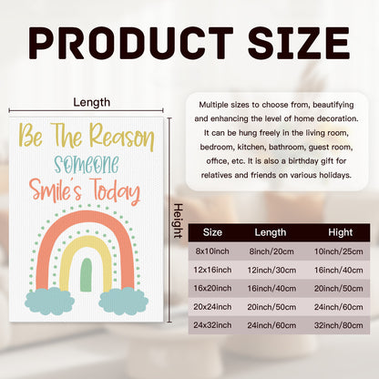 Be the Reason Someone Smiles Today Poster – Spread Joy