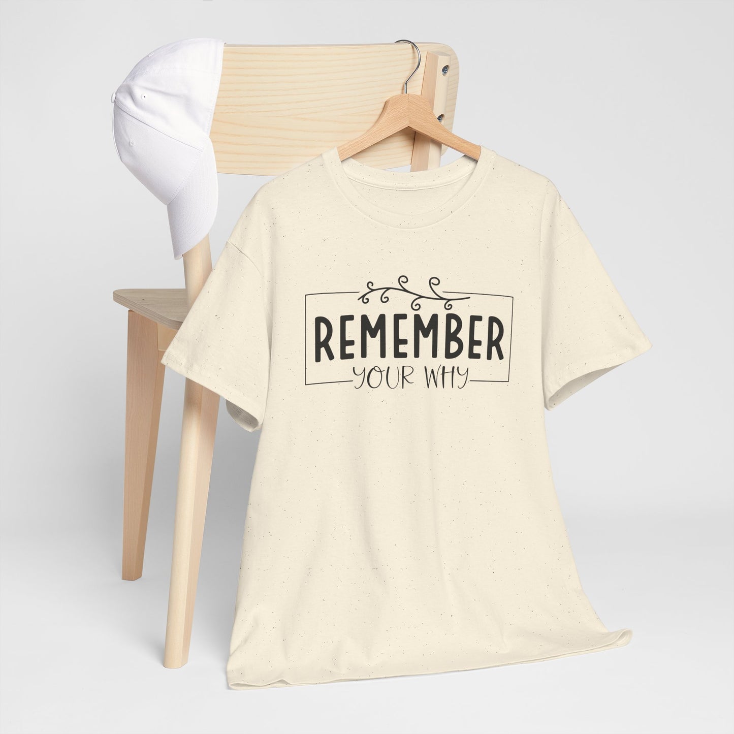 Remember your Why Unisex Heavy Cotton Tee