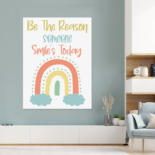 Be the Reason Someone Smiles Today Poster – Spread Joy