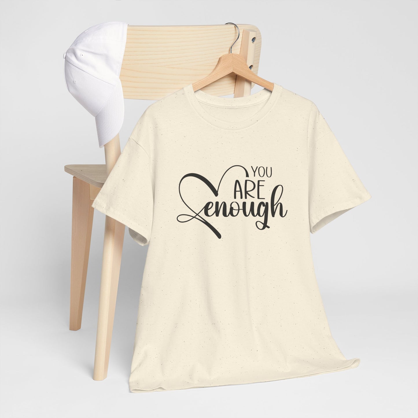 You are enough Unisex Heavy Cotton Tee