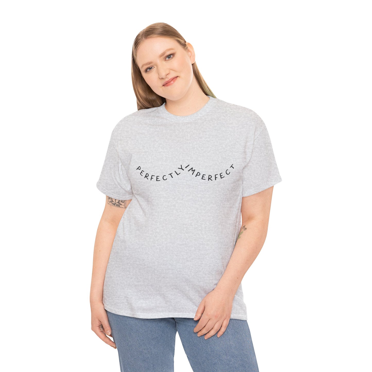 Perfectly Imperfect Unisex Heavy Cotton Tee