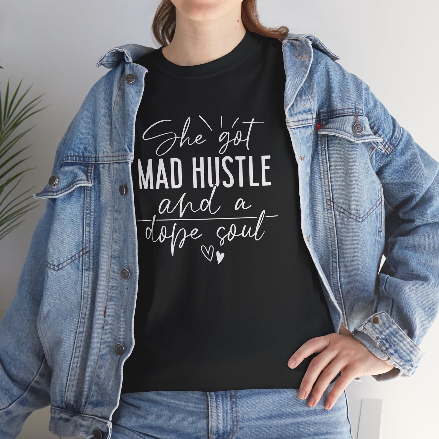 Mad Hustle & Dope Soul Unisex Heavy Cotton Tee